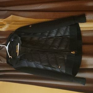 Michael Kors hooded sweatshirt puffer